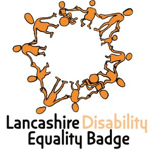 LOGO 2 - Lancashire Disability Equality Badge - May 2024